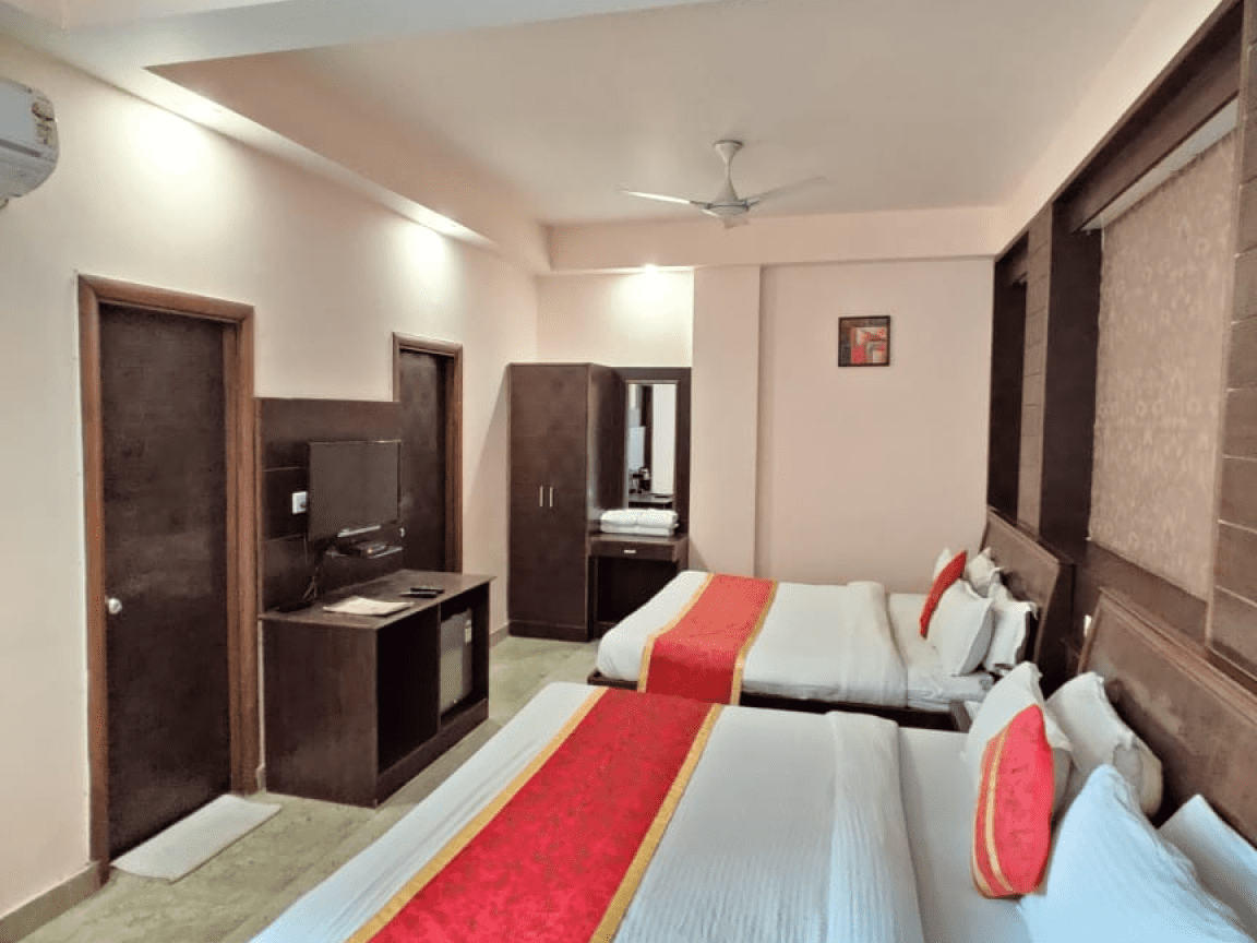 Guest house corridor